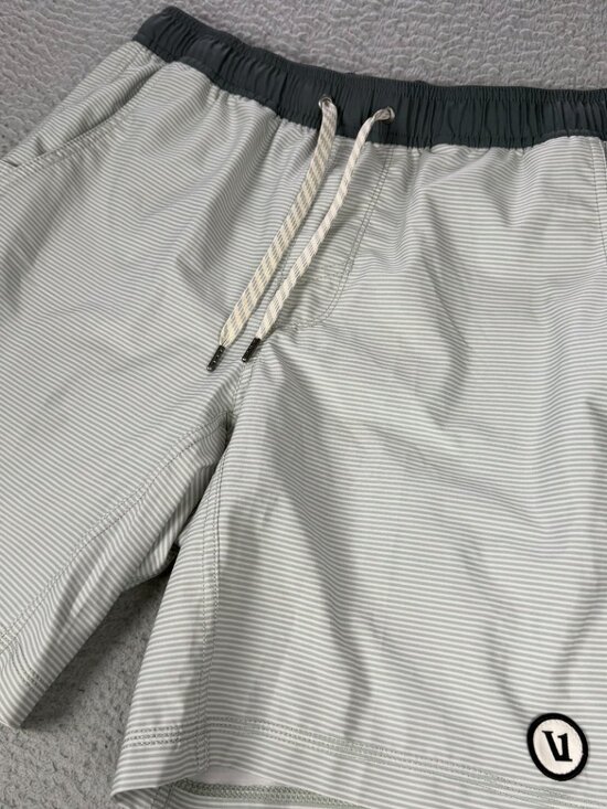 Vuori Other - Vuori Kore Shorts Mens Medium Multicolor Striped Lined Drawstrings Athletic Gym